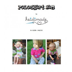 Poloshirt Kim - Freebook von heidimade 